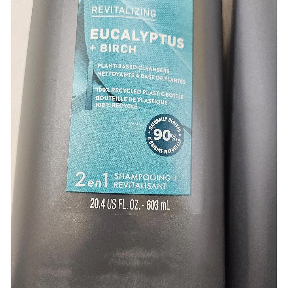 Dove Men+Care 2-in-1 Shampoo Conditioner Eucalyptus Birch 20.4oz 2 Pack